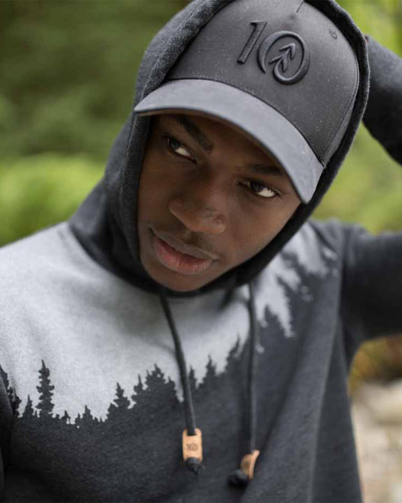 Casquette Altitude à visière en liège et logo