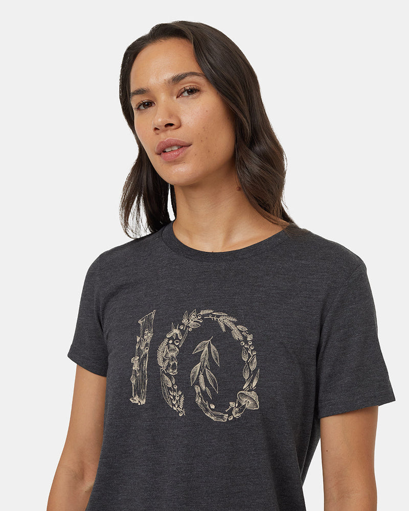 Black-Crew-Neck-Graphic-Shortsleeve-T-Shirt