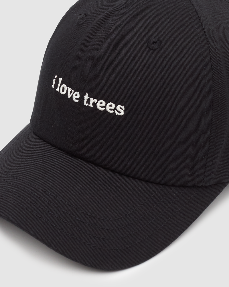 Black-Organic-Cotton-Low-Profile-Embroidered-Baseball-Cap