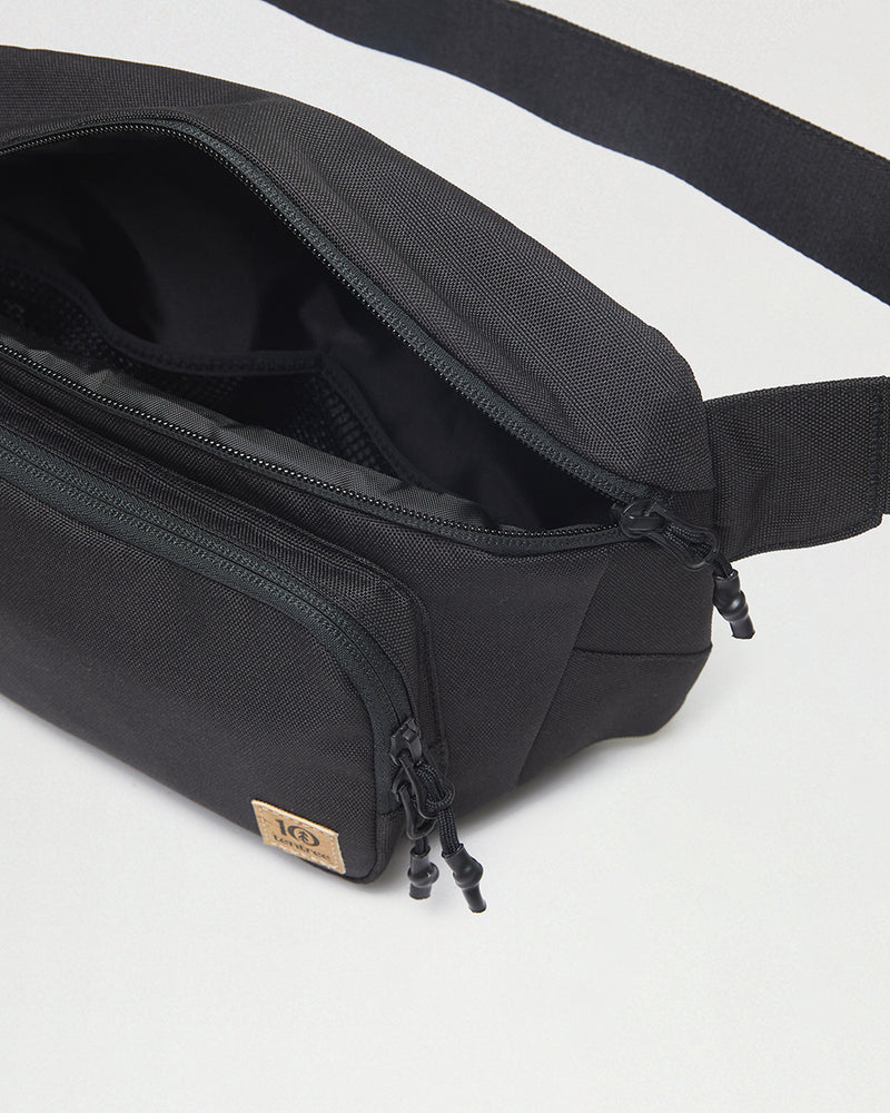 Black-Sustainable-Water-Resistent-Hip-Bag