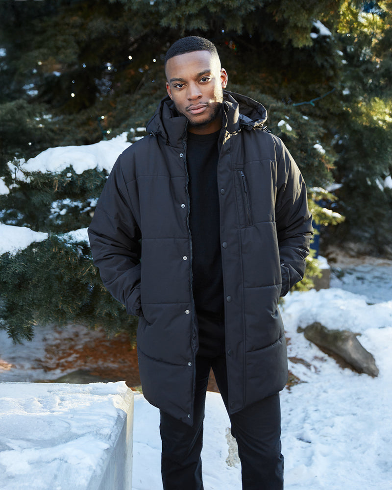 Parka compressible
