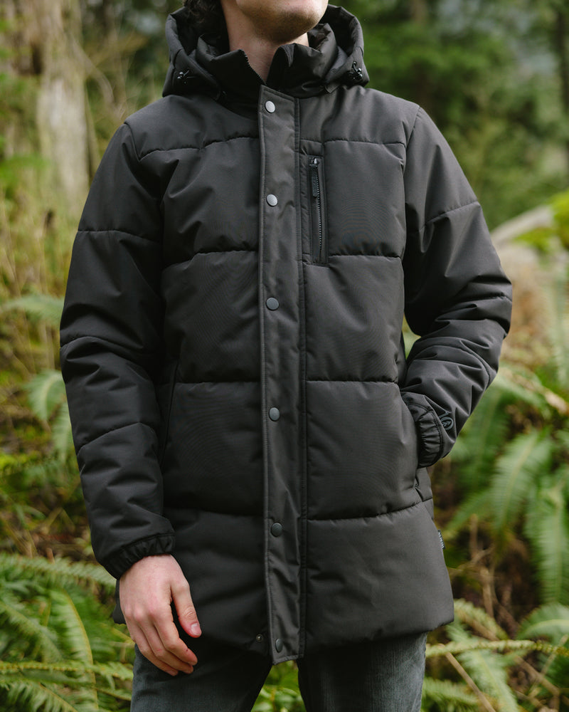 Parka compressible