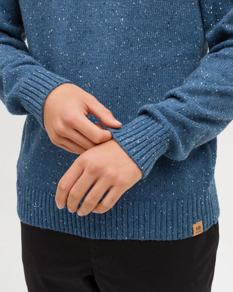 Blue-Highline-Nep-Crew-Sweater