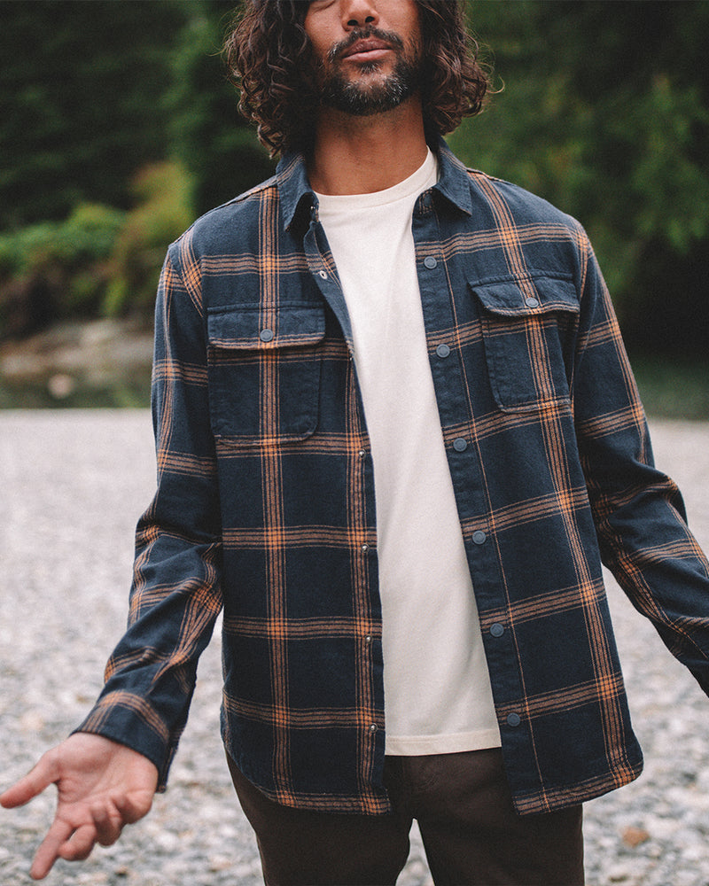 Chemise Colville en flanelle de kapok