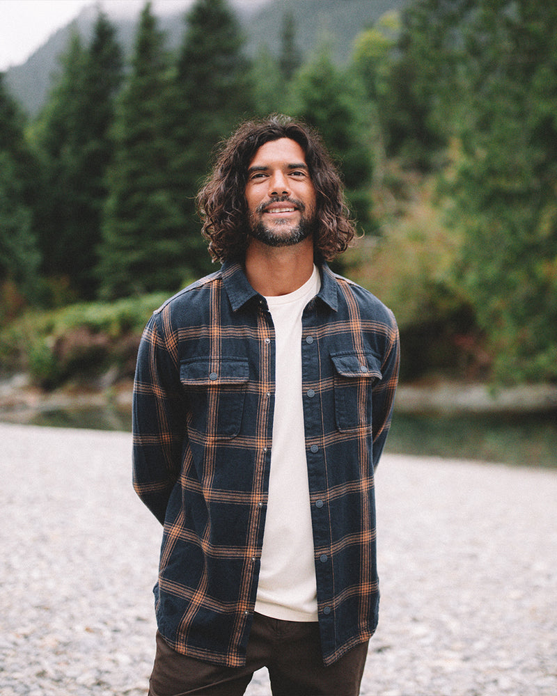 Chemise Colville en flanelle de kapok