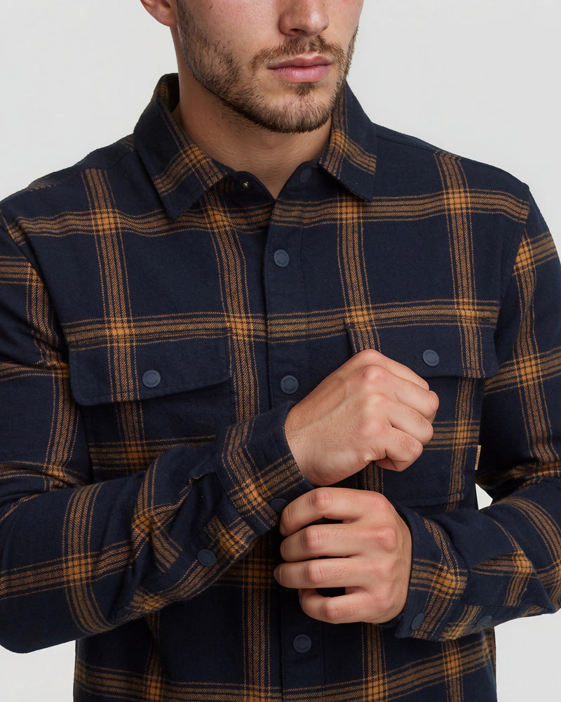 Blue-Mens-Button-Up-Shirt