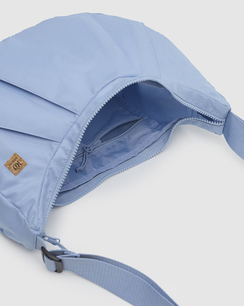 Blue-Recycled-Adjustable-Cross-Body-Bag