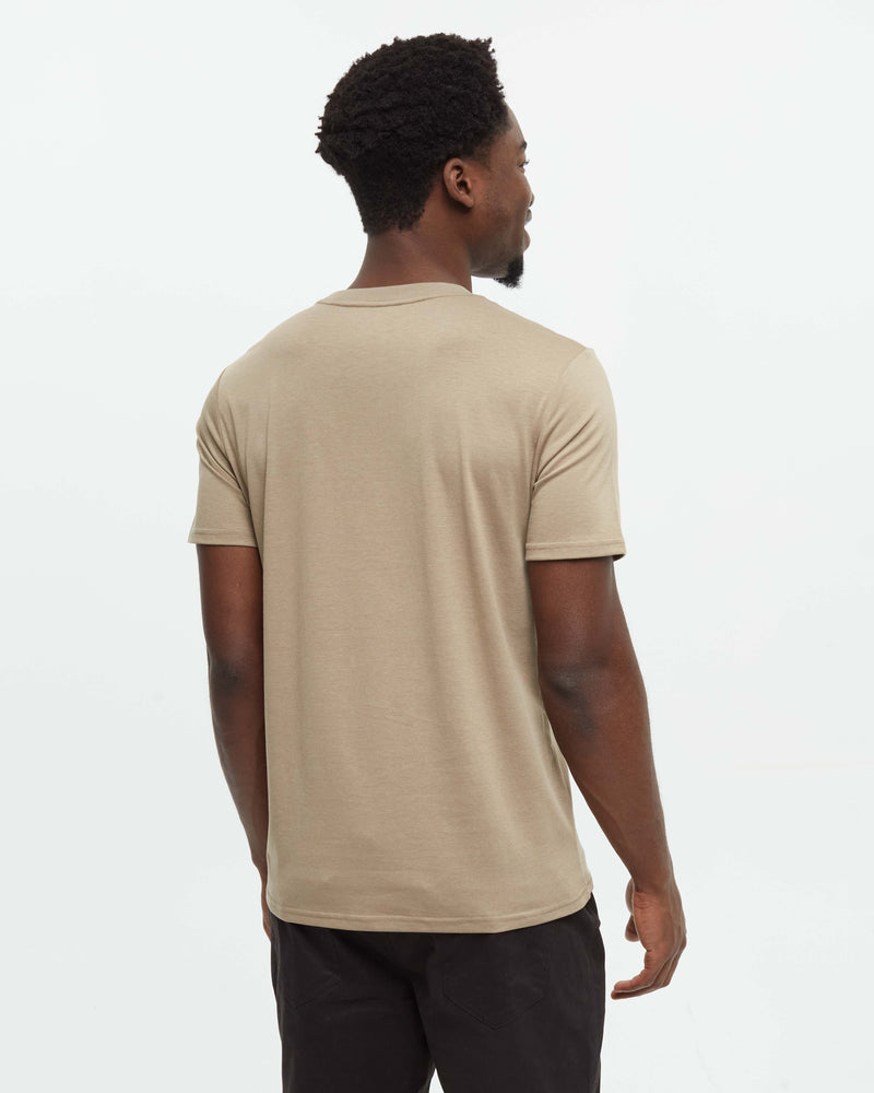Brown-Crew-Neck-Graphic-Shortsleeve-T-Shirt
