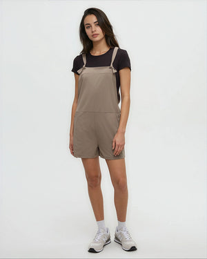 Brown-Mid-Rise-Wide-Jumpsuit *Model is 5'9", wearing size S