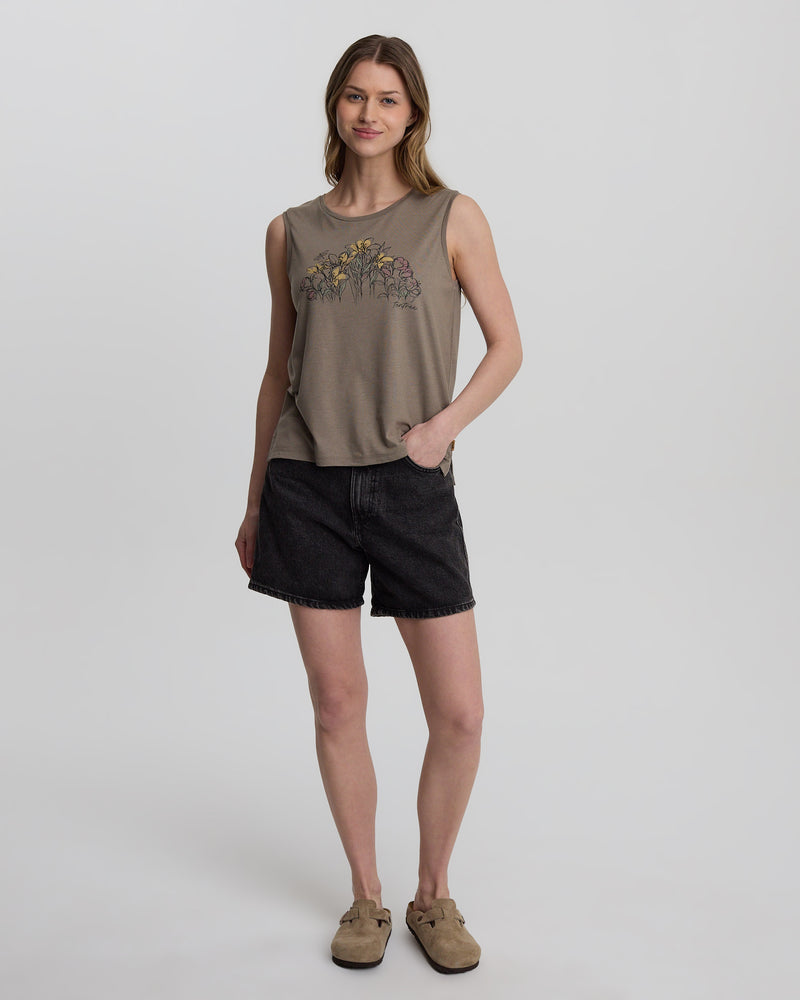 Brown-Treeblend-Graphic-Crew-Neck-Tank