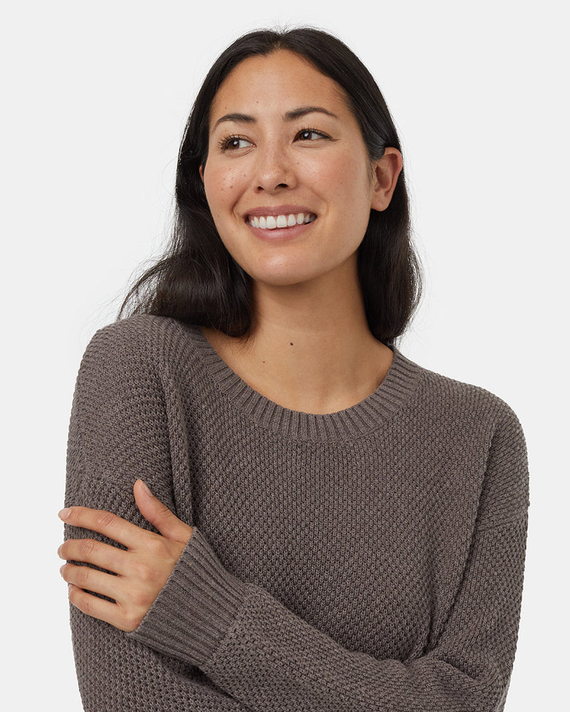 Brown-Women_s-Organic-Cotton-Knit-Sweater