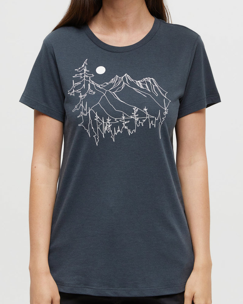 Green-Crew-Neck-Graphic-Shortsleeve-T-Shirt