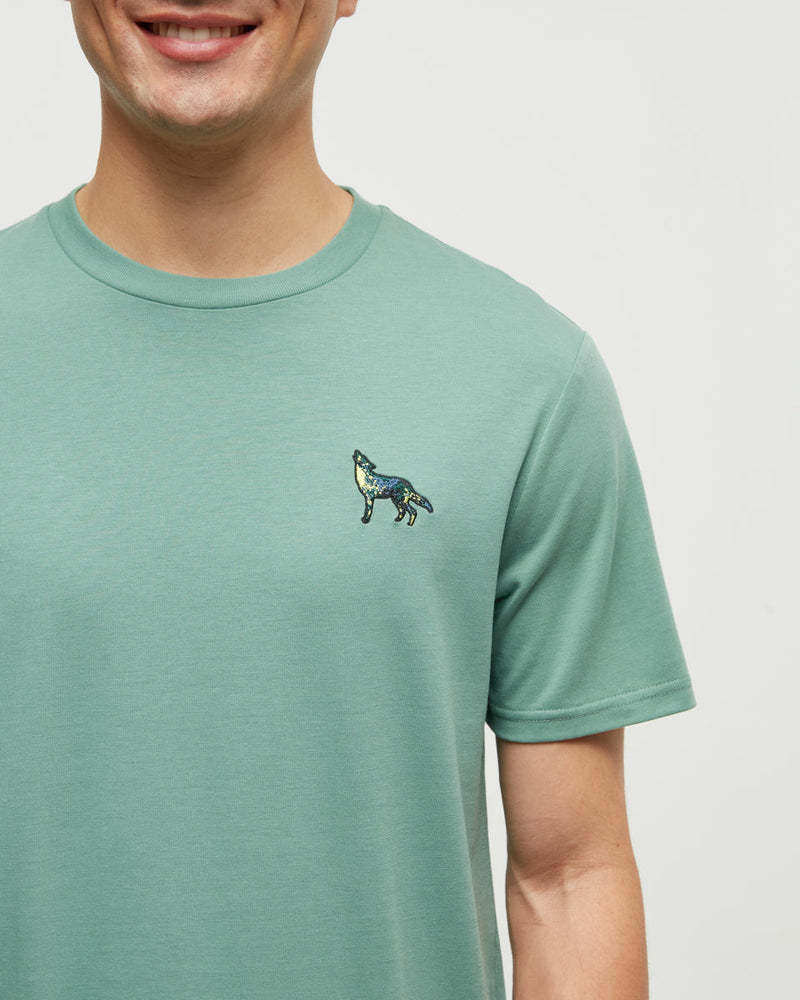 Green-Printed-Graphic-TreeBlend-T-Shirt