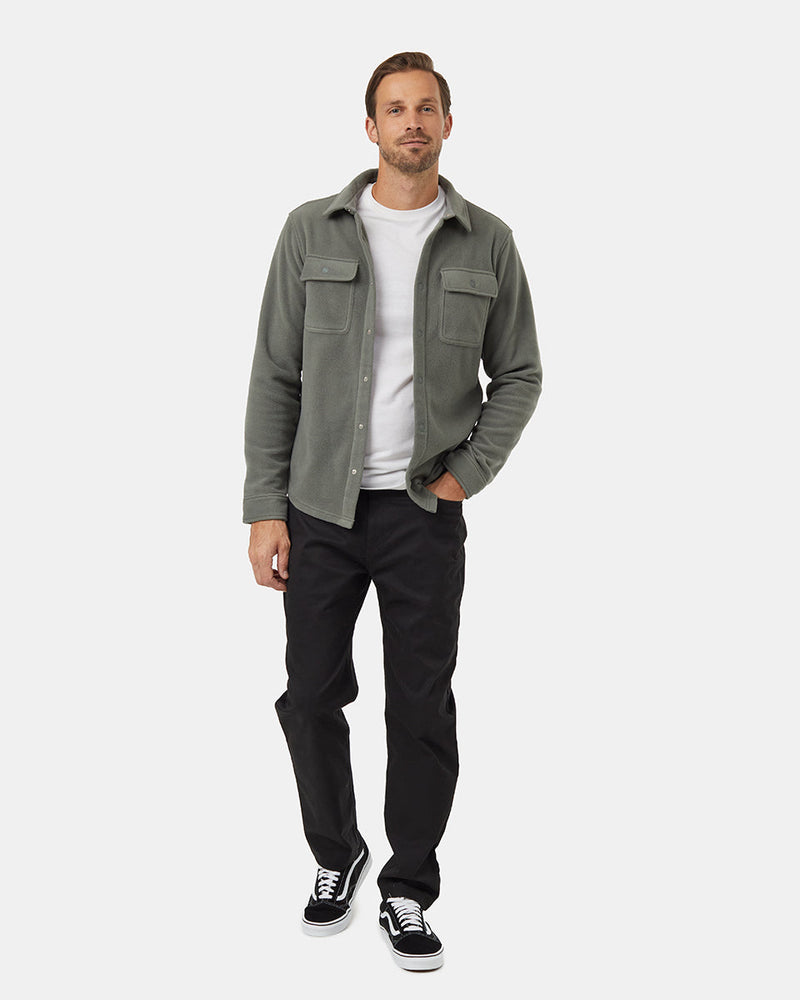 Green-Recycled-Polyester-Longsleeve-Shirt-Jacket