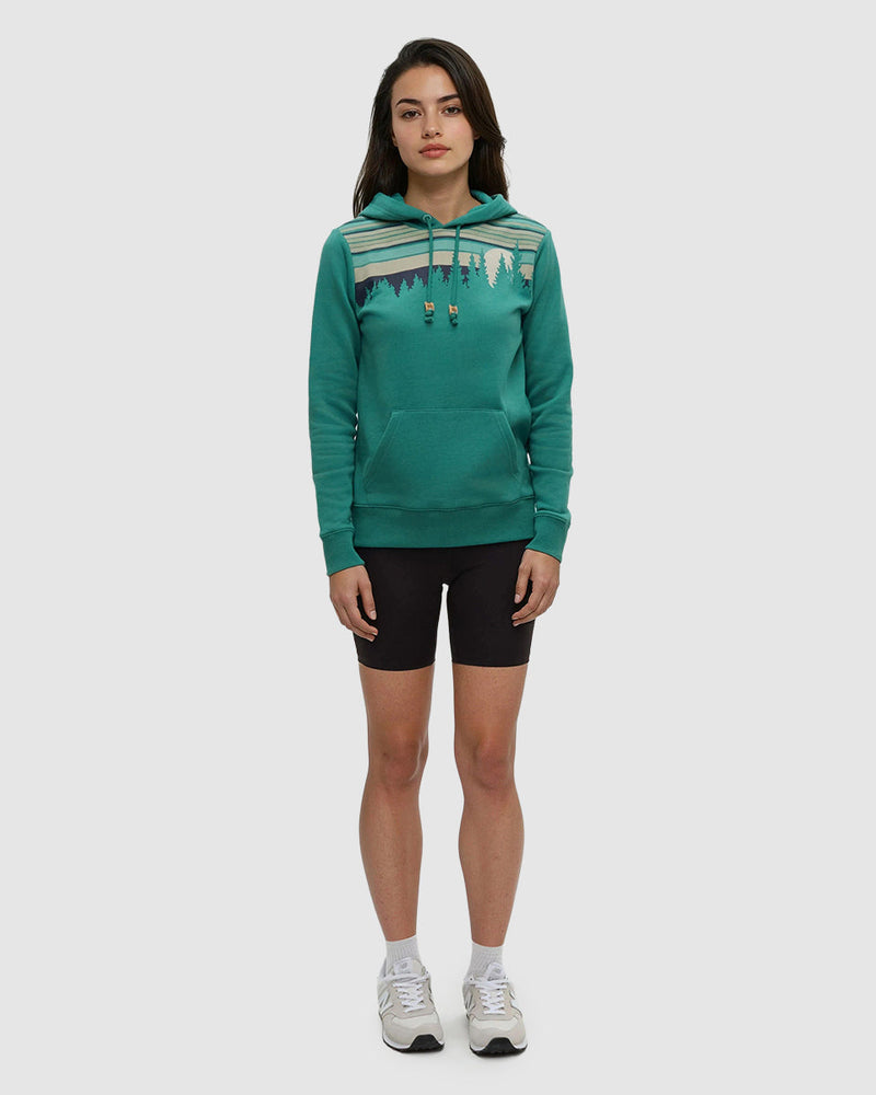 Green-Regular-fit-longsleeve-hoodie
