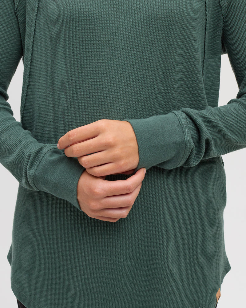 Green-Relax-Treewaffle-Longsleeve-Shirt