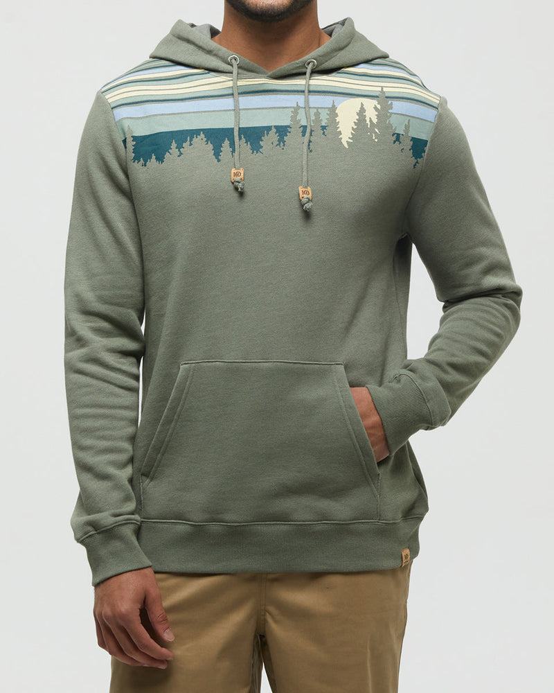 Green-Retro-Graphic-Pullover-Hoodie