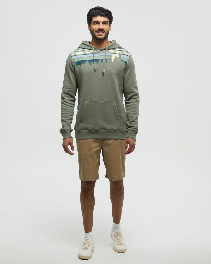 Green-Retro-Graphic-Pullover-Hoodie