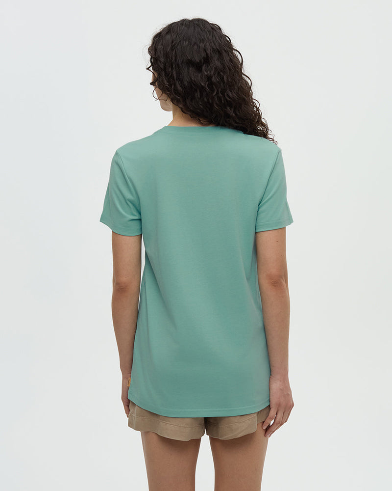 Green-Treeblend-Graphic-Crew-Neck-T-Shirt