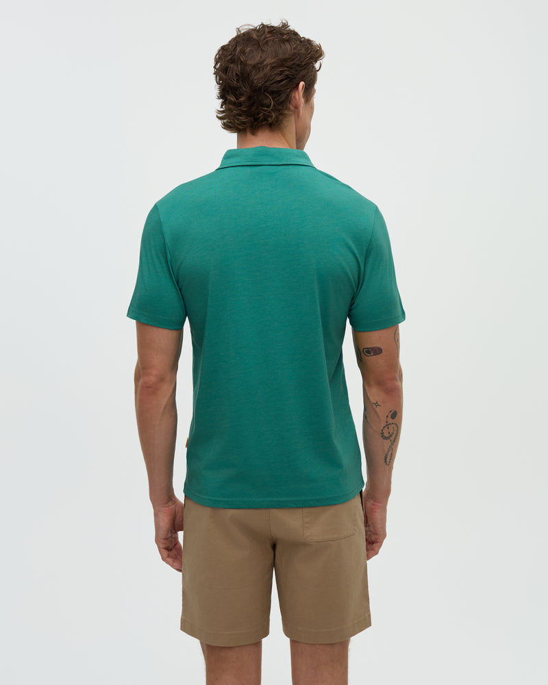 Green-Treeblend-Regular-Fit-Polo