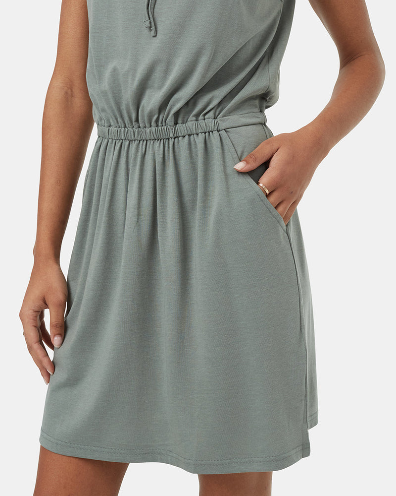 Green-Womens-Recycled-Polyester-Dress