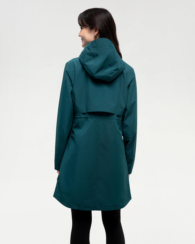 Green-Womens-Recycled-Polyester-Rain-Jacket
