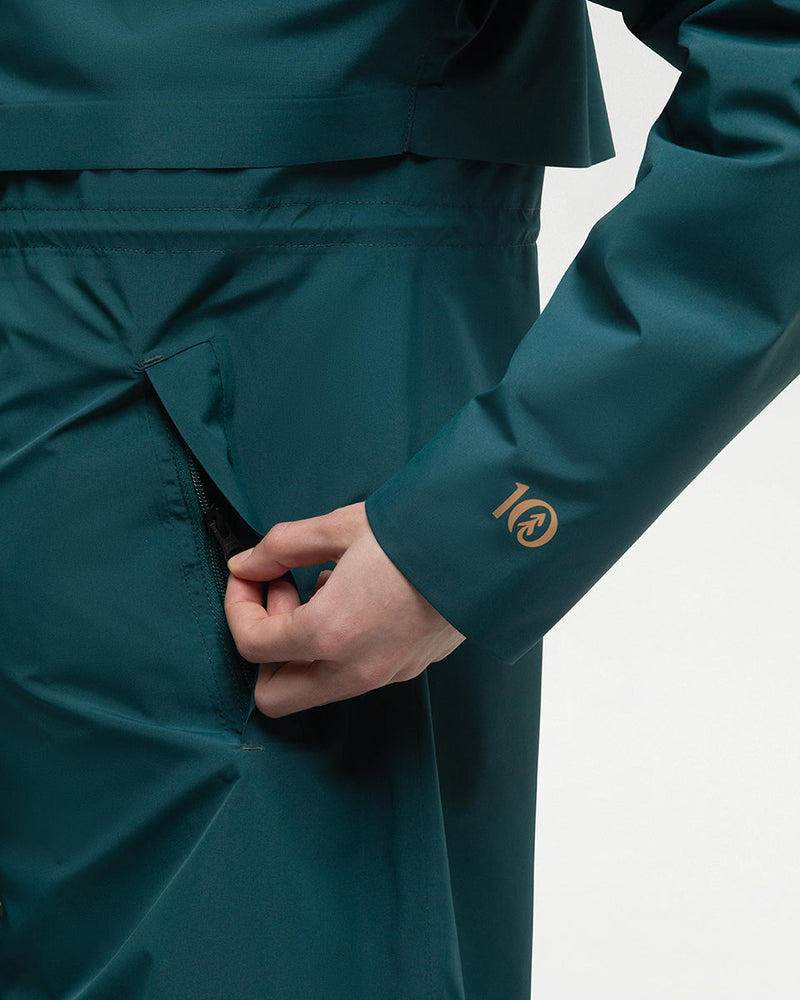 Green-Womens-Recycled-Polyester-Rain-Jacket