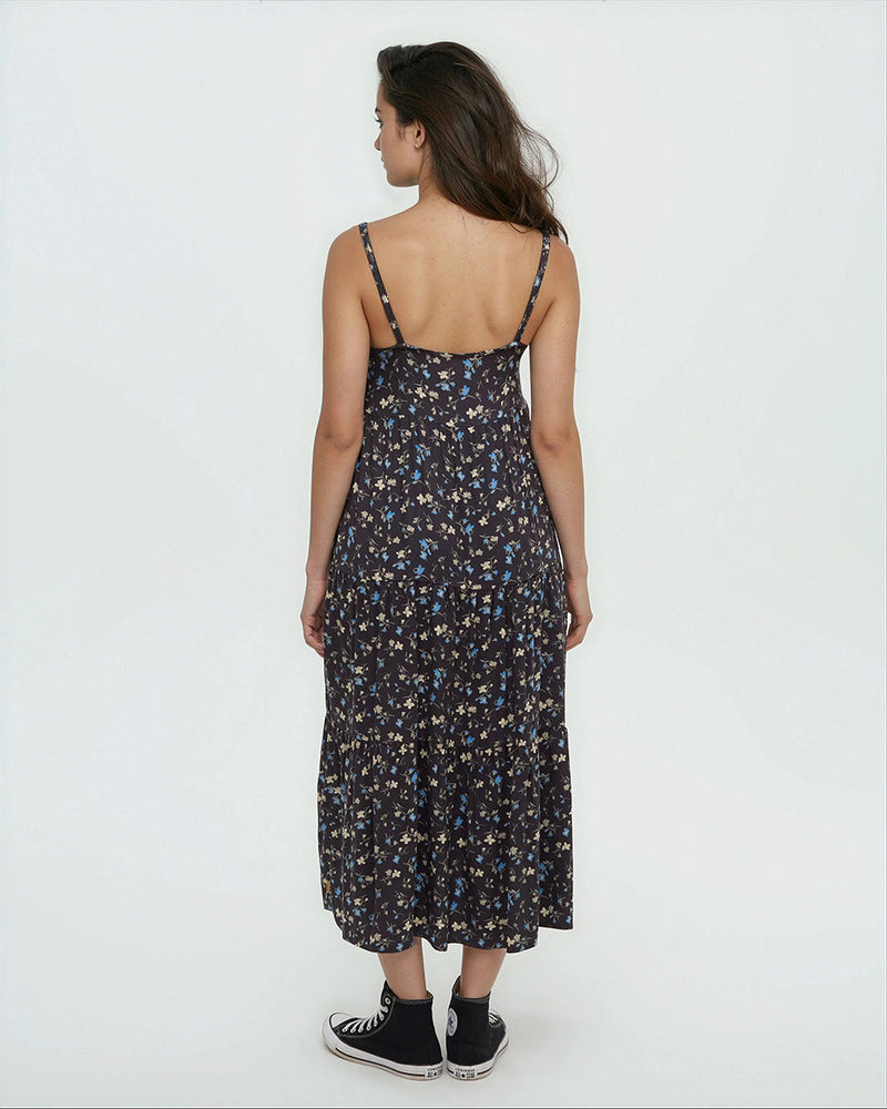 Grey-EcoWoven-Crepe-Tiered-Cami-Dress