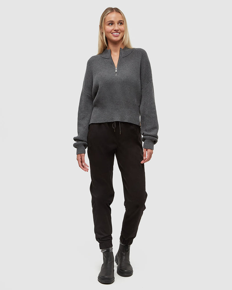 Grey-Highline-14-Zip-Mock-Neck