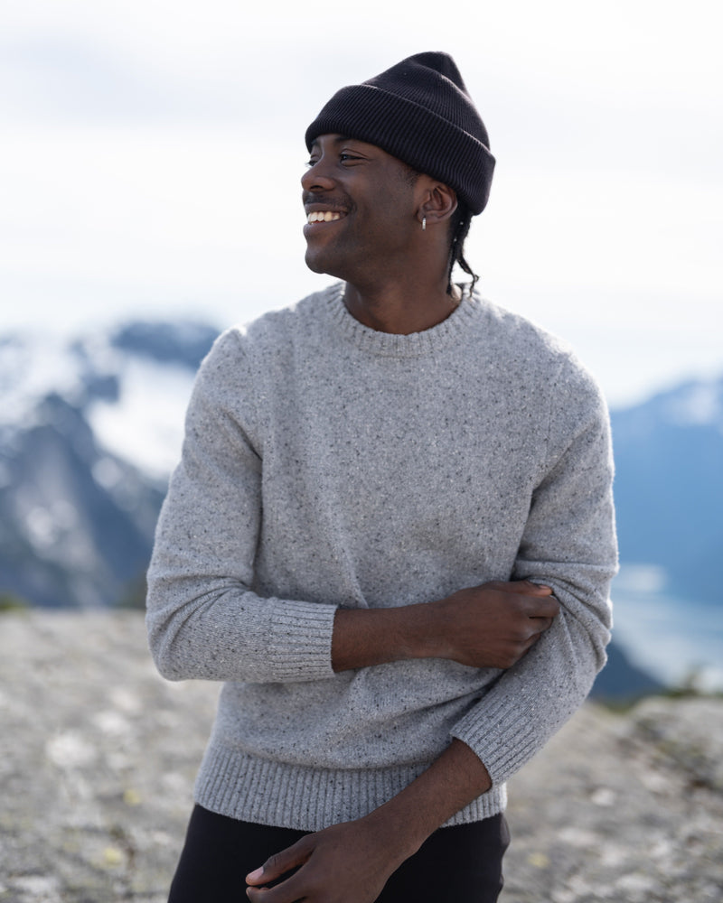 Grey-Highline-Nep-Crew-Sweater