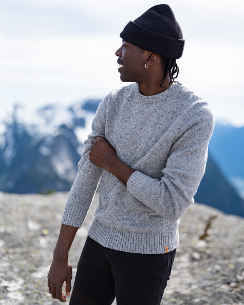Grey-Highline-Nep-Crew-Sweater