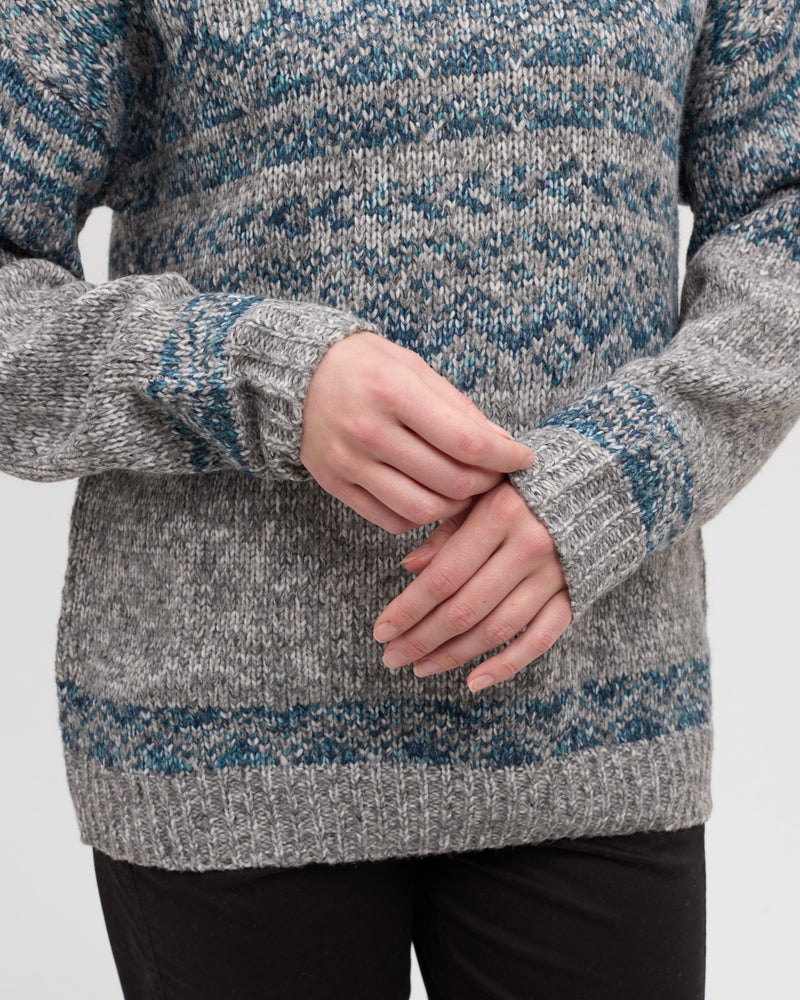 Grey-Women_s-Jacquard-Knit-Sweater