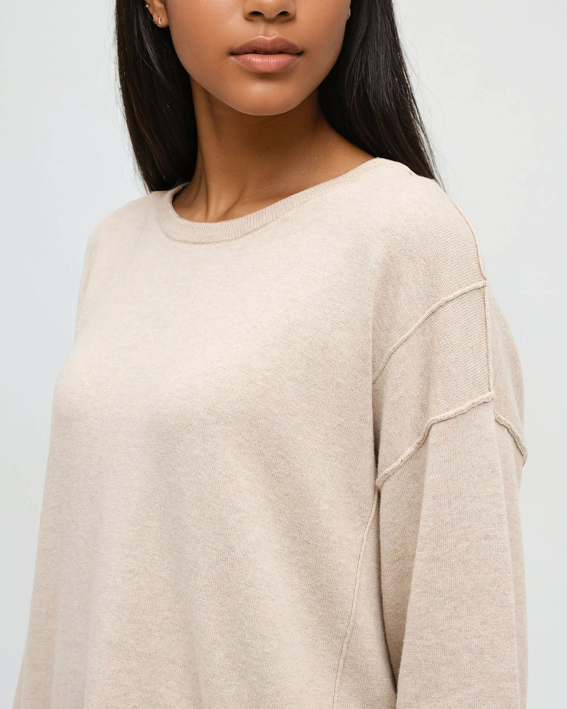 Oatmeal-Women_s-Lightweight-Organic-Cotton-Sweater