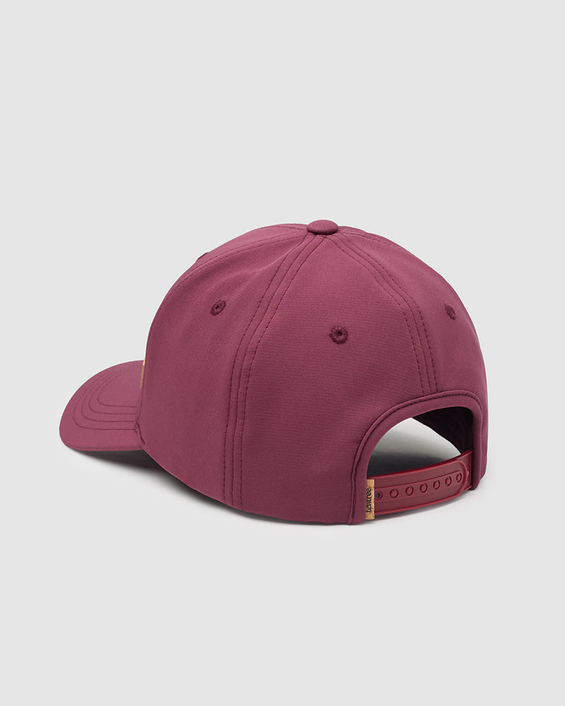 Red-6-PanelMedium-Profile-Baseball-Cap
