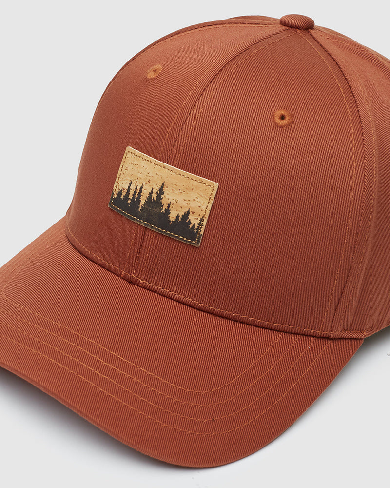 Red-Adjustable-Organic-Cotton-Baseball-Cap