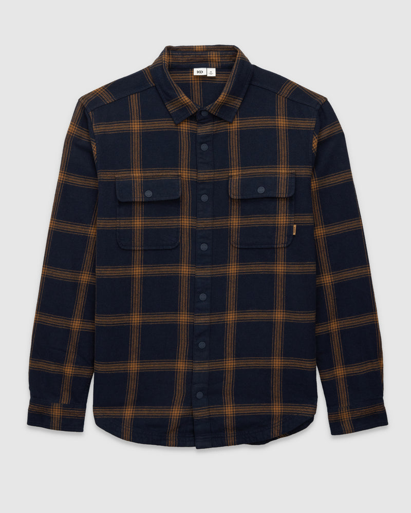 Chemise Colville en flanelle de kapok
