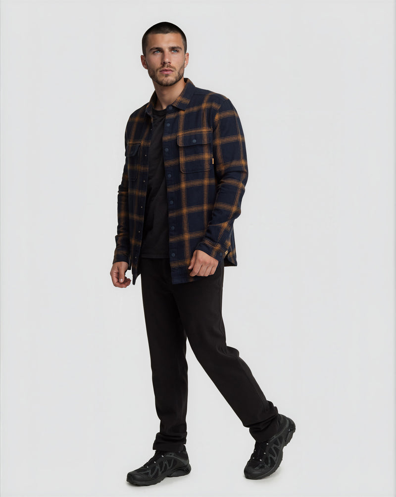Chemise Colville en flanelle de kapok