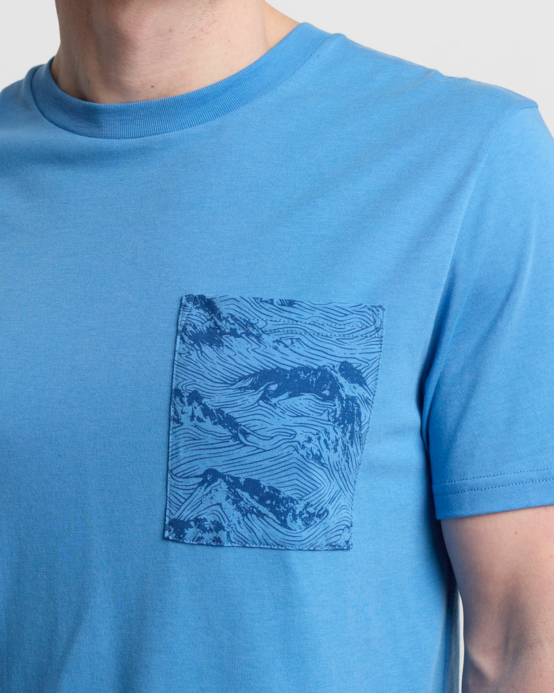 T-shirt à poche Baker en tissu TreeBlend