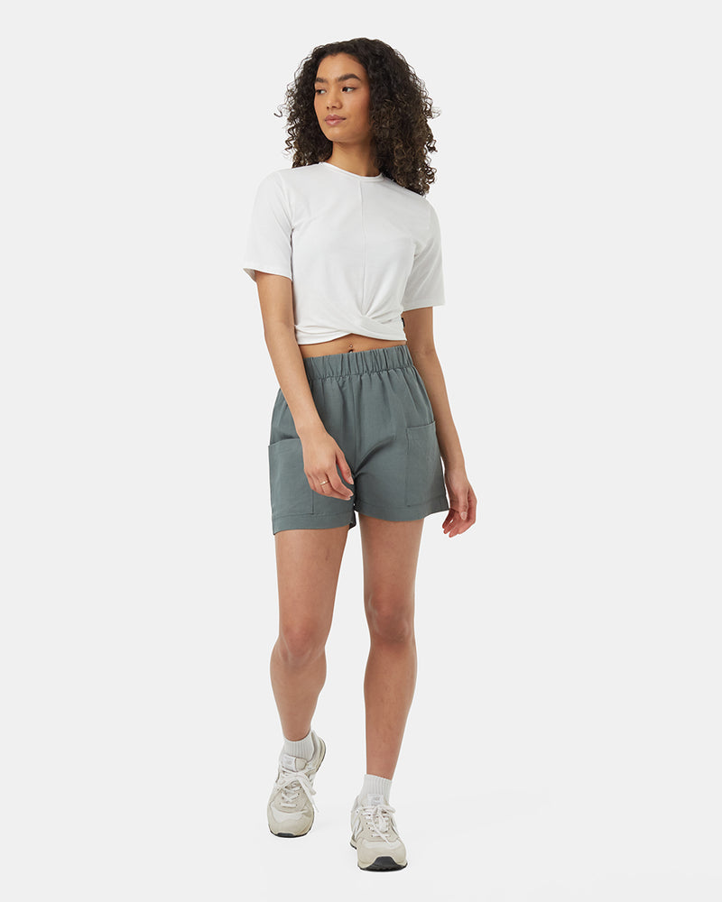 Short en lin Offshore