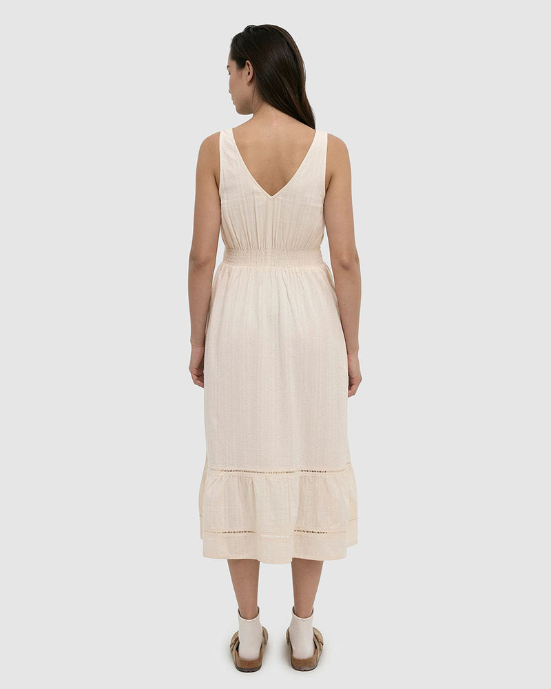 White-Organic-Cotton-Midi-Dress