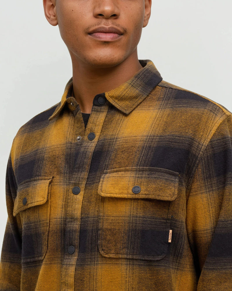 Yellow-Mens-Button-Up-Shirt