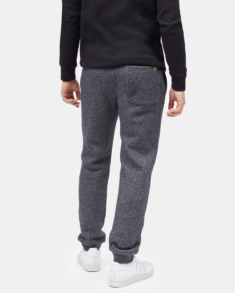 Black Men's Organic Cotton Joggers