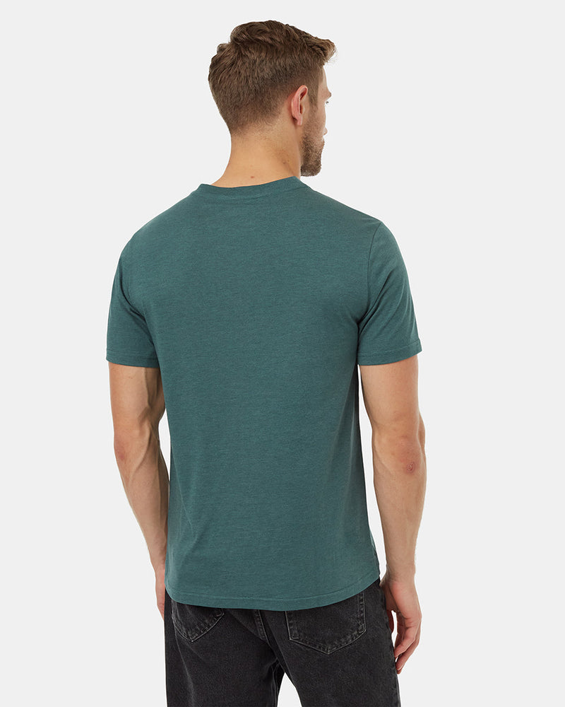 Blue-Basic-Shortsleeve-Button-T-Shirt