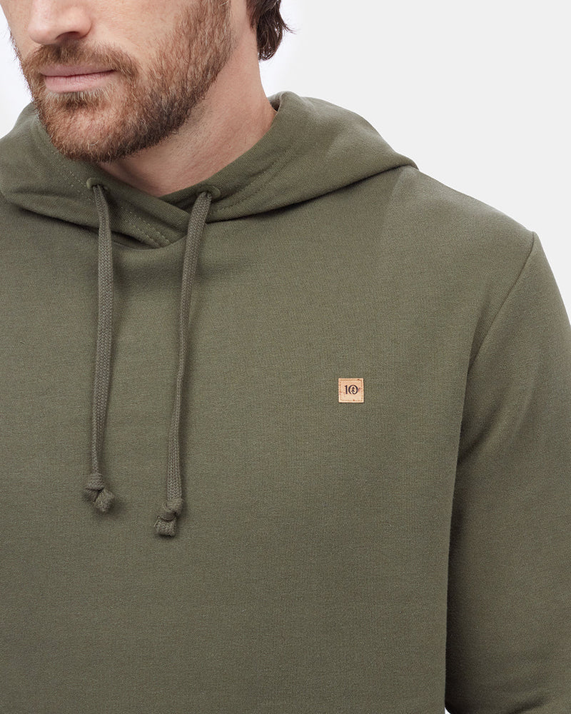 Green Men's Eco-Friendly Pullover Hoodie