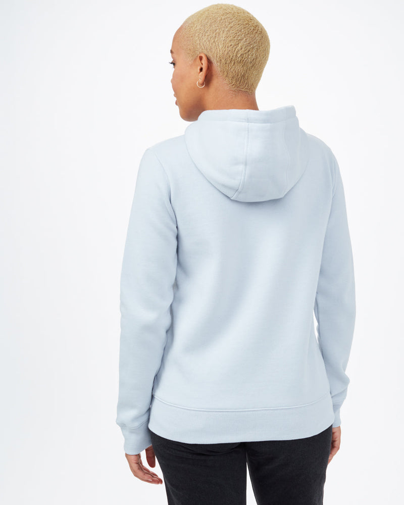 Blue Tree Graphic Pullover Hoodie
