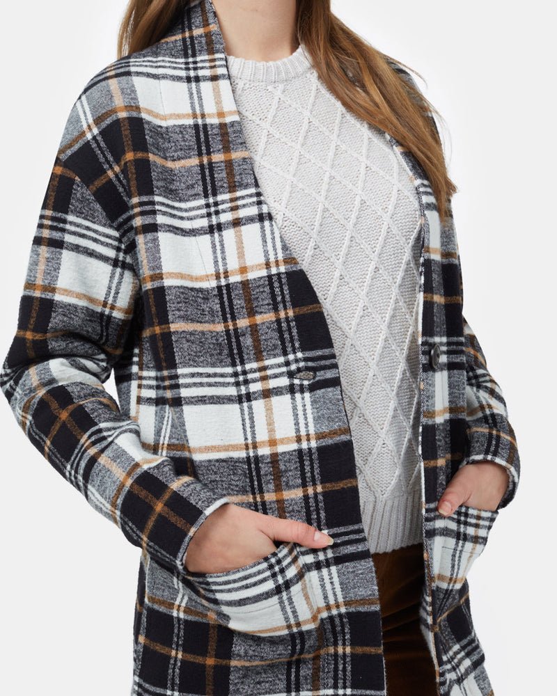 White Women's Organic Cotton Cardigan