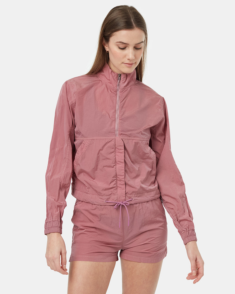 Manteau court en nylon recyclé