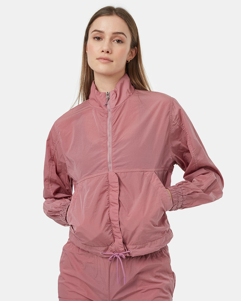 Manteau court en nylon recyclé