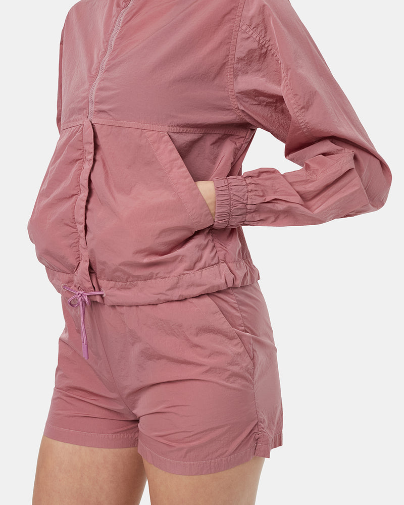 Manteau court en nylon recyclé