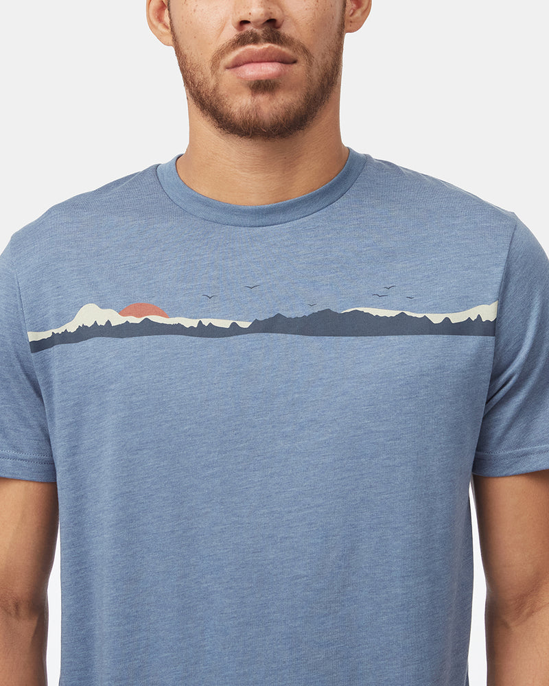 Graphic Crew Neck Men's T-Shirt